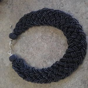 ⚫ Braided Necklace
